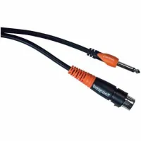 BESPECO SLJF450 Кабель готовый микрофонный серии "SILOS", JACK mono - XLR3F, длина 4.5м