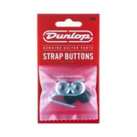 Dunlop 7102 strap buttons 2pack  комплект крепления ремня, 2 шт. , алюминий