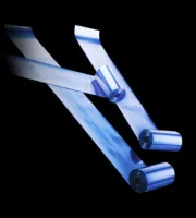 Серпантин металлизированный 4смх20м синий