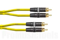 Cordial CEON DJ RCA 1,5 Y аудио кабель 2xRCA male—2xRCA male, 1.5м, жёлтый