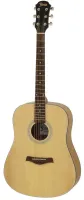 ARIA FIESTA FST-D65 N - Акустическая гитара, корпус Дредноут. Топ- ель, корпус меранти, гриф ironwood