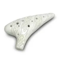 Окарина-альт STL Glimmer 12 отверстий, керамическая, Фа-мажор (F)