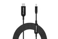 Кабель оптический активный USB 3.1 Gen 2 [U31-AMBM32-50] , 10 Гбит/с, AM-BM, совместимый с USB 2.0 (без USB 1.1), 50 м
