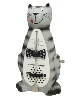 839021 Taktell Cat Метроном механический, без звонка, кот, Wittner