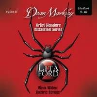 DM2508-LF Artist Series Lita Ford Комплект струн для электрогитары, никелирован., 9-46, Dean Markley