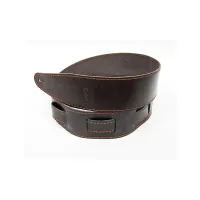 FL660141L11 Leather 11 Ремень для гитары, кожаный, махагон, Fidel
