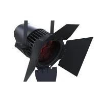 Monon FLEX07-RAN-4C - Светодиодный прожектор PAR, 7х15Вт светодиодов, 4-цветный RGBW, угол раскрытия луча: 10-35°, без батареи