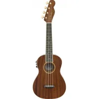 Fender G VanderWaal Sig Uke WN w/bag электроакустическое укулеле