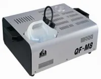 MLB QF-M8 Дым машина нового поколения 3000W, с вертикальным выбросом дыма, идеальна для создания различных сценических эффектов, 2 л емкость, on/off  кабель + DMX-512 и радио ПДУ 40 m, время нагрева 12 мин.  , выброс дыма на 8 м вверх
