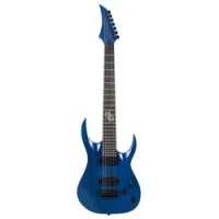 Solar Guitars A2.7TBL SK  7-струнная электрогитара, HH, fix bridge, цвет синий матовый