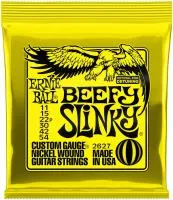 Ernie Ball струны для эл. гитары Beefy Slinky (11-15-22p-30-42-54)