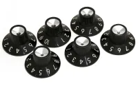 Fender AMP Knob 1-10 (PKG OF 6) комплект ручек для усилителя