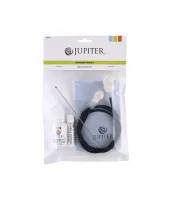 Jupiter JCM-SLK1 Набор для ухода за тромбоном включает: полировальную салфетку, масло для клапанов и кулис, смазку для настроечной кулисы, идентификационную карточку, ершик для мундштука, гибкий ершик для канала