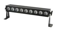 LED Bar 9-15
                Прожектор LED Bar 9-15
Прожектор, 9 светодиодов 6 в 1 RGBWAUV по 15 Вт. Электронный диммер 0-100%. Строб. Угол луча 15°. Управление: DMX512 6/10, звуковая активация, автоматический режим, master/slave. Питание: AC110-250В 50-6