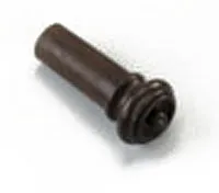 Viola endpin Acura AE-E2B721 - Grade A ebony viola endpin with three grooves and ebony ball