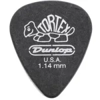 Dunlop 488r114 tortex pitch black standard 72pack  медиаторы, толщина 1.14 мм, 72 шт.