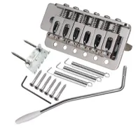 PP-T20-CH тремоло-система для электрогитар формата Stratocaster, в комплекте пружины с держателем, рычаг, шурупы, ключ для настройки, хром, Smiger