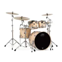 DW PERFORMANCE LACQUER Ударная установка 20"-10"-12"-14" без стоек и малого, клён, натуральная