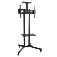 Mобильная ВКС стойка CS T10-28F для дисплеев 37"-70"- Крепежи и подставки универсальные