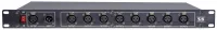 DS-8 mk2
                Сплиттер DS-8 mk2
Сплиттер цифрового сигнала DMX512 1 вход, 1 Thru out, 8 выходов. Вес 2,3 кг. Габариты  482 X 170 X 44мм