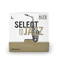 RSF01ASX2H-B25 Select Jazz Filed Трости для саксофона альт, размер 2, жесткие (Hard), 25шт, Rico