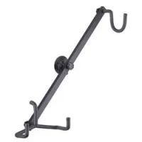 Rockstand rs 20930 b/ 1c  настенный держатель для электро/ бас гитары, чёрный