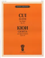 J0027 Кюи Ц.А. Сюита для фортепиано. Соч. 21, издательство "П. Юргенсон"