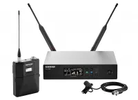 SHURE QLXD14E/150/O G51 радиосистема с поясным передатчиком и петличным микрофоном MX150 (круговой)