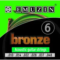EMUZIN BRONZE 6А153 струны для акустической гитары