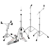 PEARL HWP-930 - Оборудование для ударной установки 930-й серии: cтойка для hi-hat с прямым приводом, педаль с цепным приводом, стойка и стойка-журавль для тарелок и стойка для малого барабана с опрокидывателем Uni-Lock
