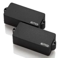 EMG P5 BK - Комплект звукоснимателей  для 5-струнной бас-гитары, 2 корпуса, керам. магнит