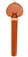 Cello peg Acura Meister Ultimo Heart CP-OPT22M - Grade Ultimo model Heart boxwood peg with light boxwood rim and ball for 4/4 cello, per piece