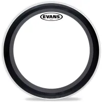EVANS BD22EMAD2 22' EMAD2 CLEAR BASS двухслойный прозрачный пластик, 22'..