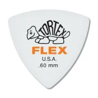 Dunlop 456p060 tortex flex triangle 6pack  медиаторы, толщина 0.6 мм, 6 шт.