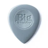 Dunlop 445r200 big stubby nylon 72pack  медиаторы, толщина 2 мм, 24 шт.