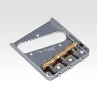 BS-TC1 Бридж (струнодержатель), с бортиками, хром, Gotoh