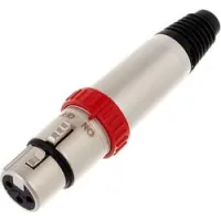 Neutrik nc3fxs  канон - мама (xlr(f), металл, professional, с выключателем