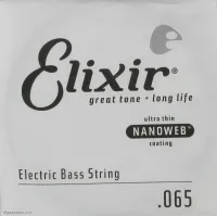 Струна одиночная для бас-гитары ELIXIR 15365