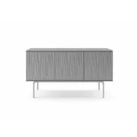 BDI Tanami 7107 Fog Grey - Тумба 3-секционная под телевизор.