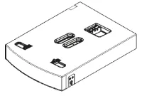 SE Audiotechnik M-F3A SFi S12 Рама стэк/ переходник для M-F3A и M-F3A S12 PRO, черный цвет