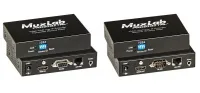 Приемник-декодер  [500754-RX] MuxLab 500754-RX HDMI / RS232 over IP с PoE, сжатие MJPEG, с функцией видеостены