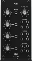 Behringer CP3A-M MIXER аналоговый модульный микшер для Eurorack, дизайн микшера 70-х гг