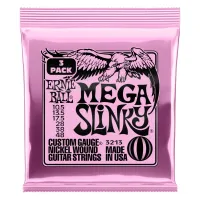 ERNIE BALL 3213 Nickel Slinky Mega 3 Pack 10.5-48 - Струны для электрогитары