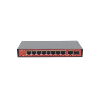 WI-PCES308GF настраиваемый PoE 60Вт, порты 8 PoE GE + 1 GE + 1 SFP, Easy Smart