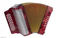 HOHNER Corona II Classic GCF red - Аккордеон диатонический
