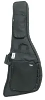 FORCE ST 8BCRB - чехол для электрогитары B.C.Rich Beast. Внешняя ткань - Oxford420, подкладка - нейлон, уплотнение -20мм поролон, основная молния 8, на кармане молния 6, 1 или 2 объёмных кармана, 2  ремня с металлической фурнитурой.