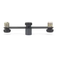 NEUMANN DS 120 double mount - держатель для 2-х микрофонов , шириной 150 мм  с резьбовыми креплениям
