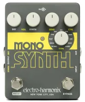 Electro-Harmonix Guitar Mono Synth - Гитарный синтезатор с одиннадцатью винтажными и современными типам звуковых осцилляций, работающий без специальных звукоснимателей и миди-протоколов в цепи гитарных эффектов