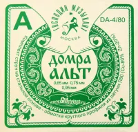 Струны для домры альт Господин музыкант DA-4/80 (3 шт)
