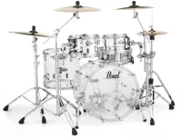 PEARL CRB504P/C730  - (CRB2015BX/C730 / CRB1413F/C730 / CRB1208T/C730 / CRB1007T/C730) -  акриловая барабанная установка Crystal Beat. Цвет - Ultra Clear - ультра-прозрачный